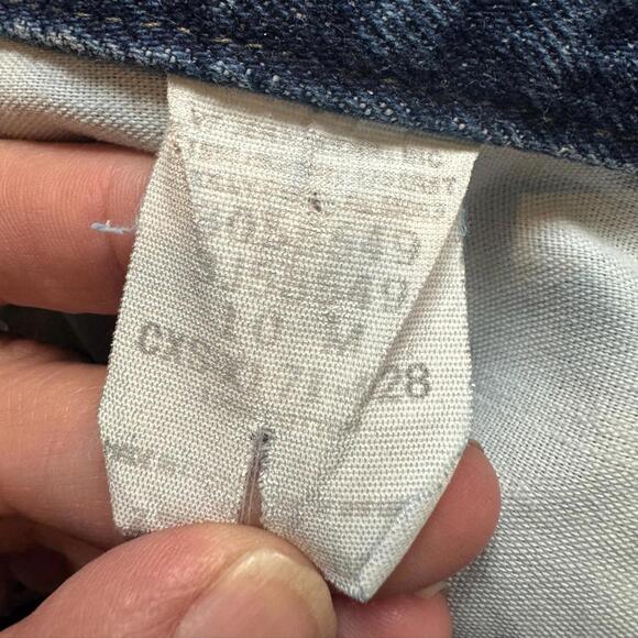 90s Lee 10M Dark Wash High Rise Mom Jeans - Picture 6 of 6